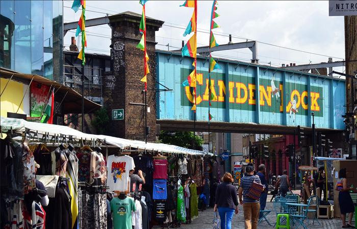 Camden Lock. Photo by George Rex.